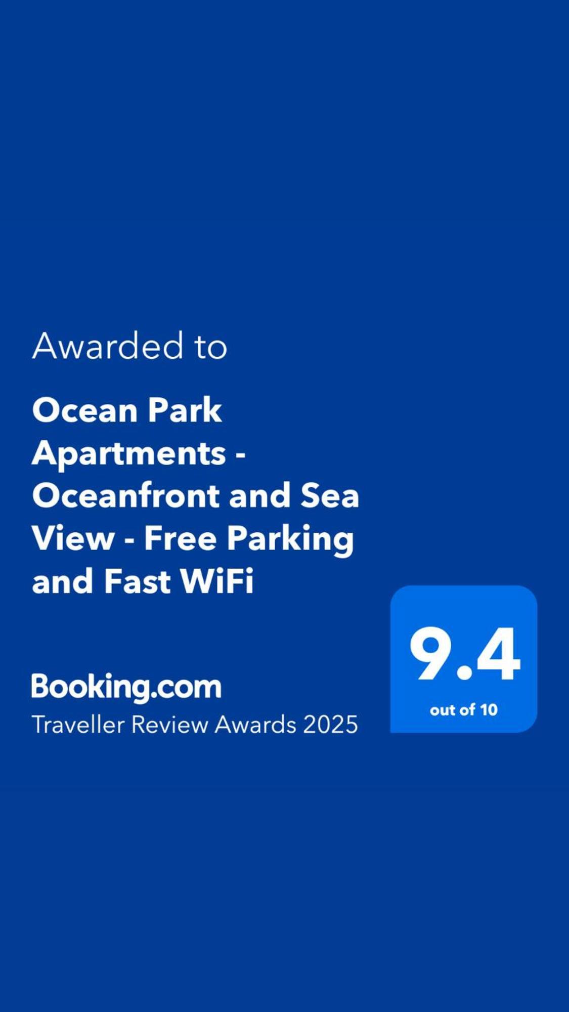 Ocean Park Apartments - Oceanfront - Free Parking And Fast Wifi Edinburg Exteriör bild